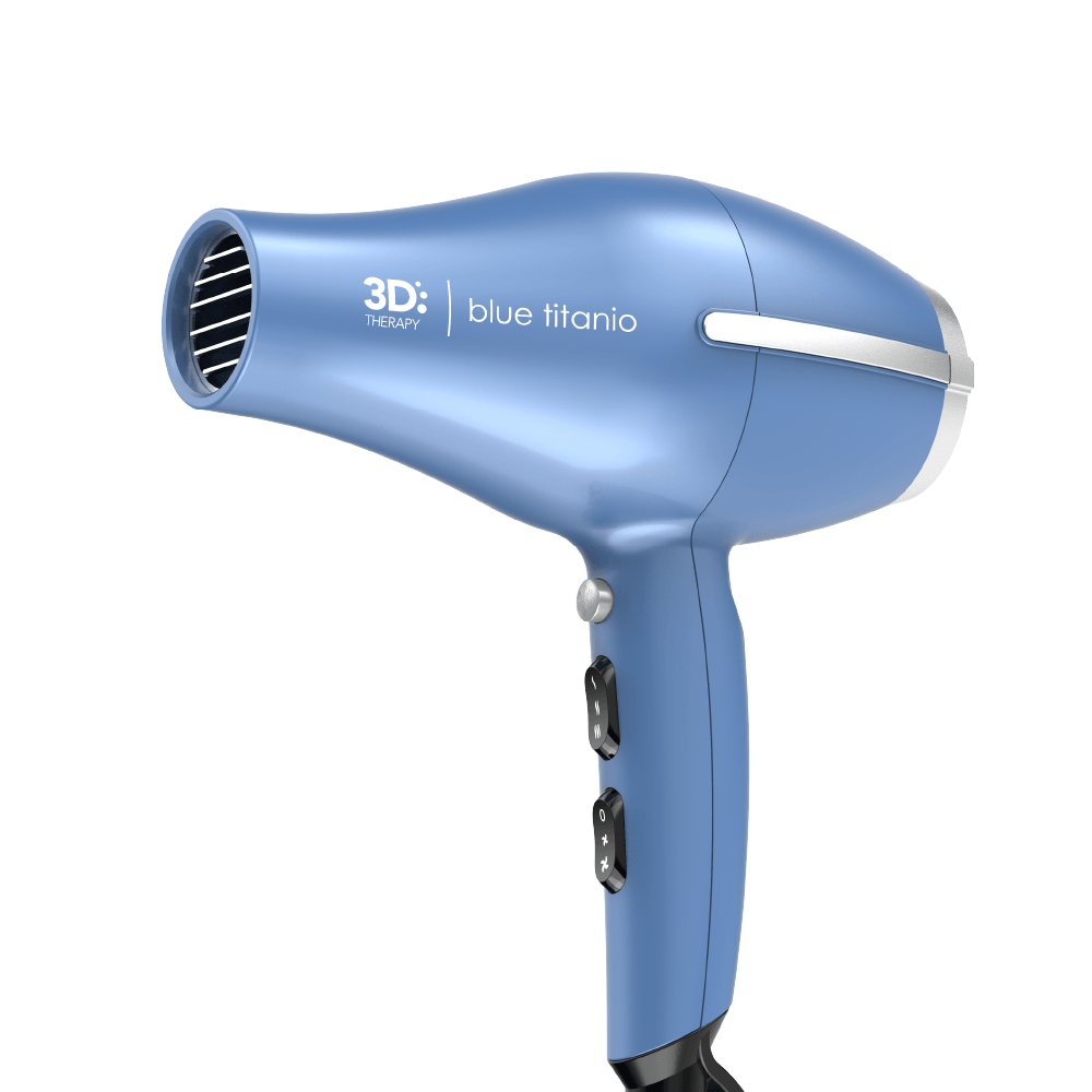 Secador Gama Gama Blue Titanio 3D Therapy Anti-Frizz
