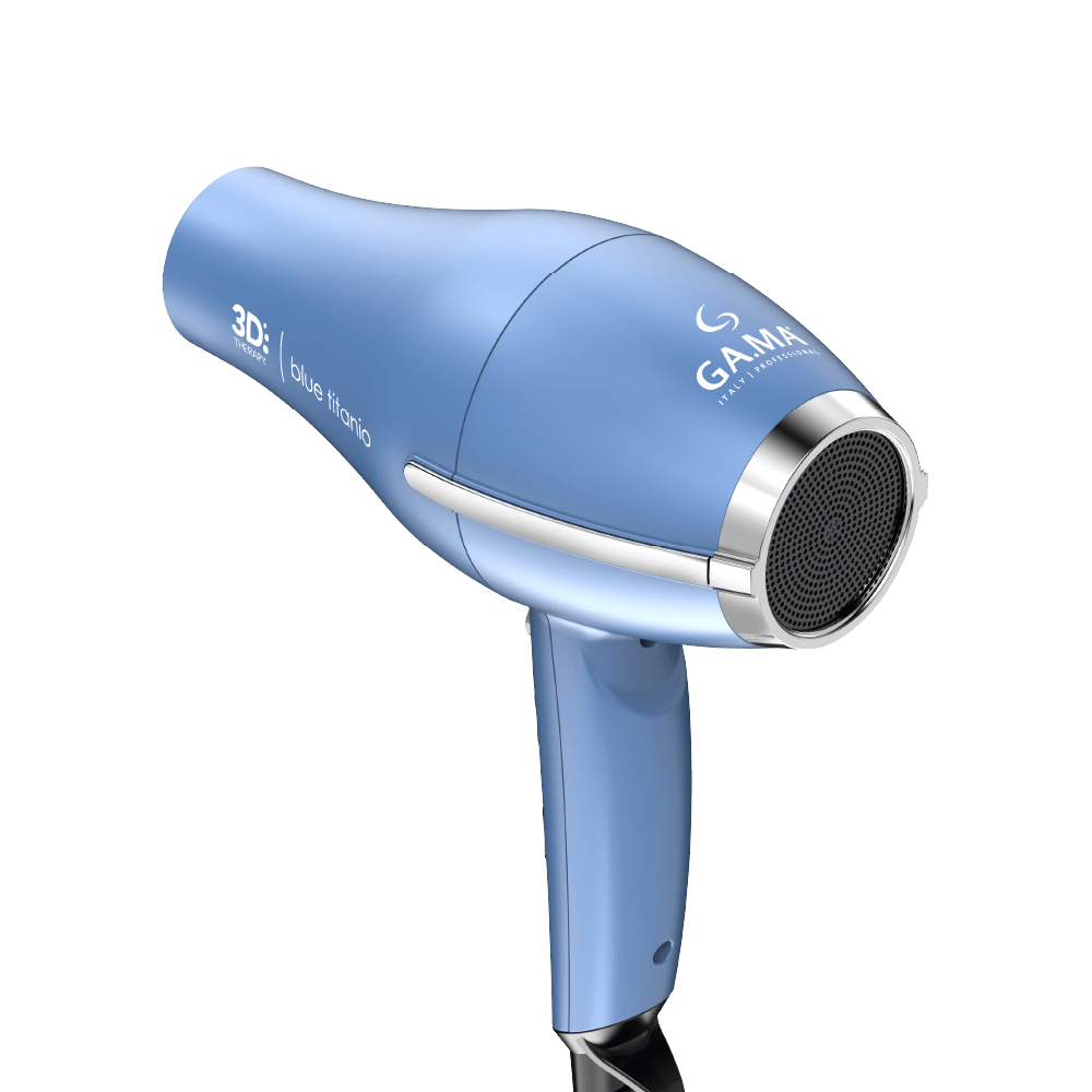 Secador Gama Gama Blue Titanio 3D Therapy Anti-Frizz