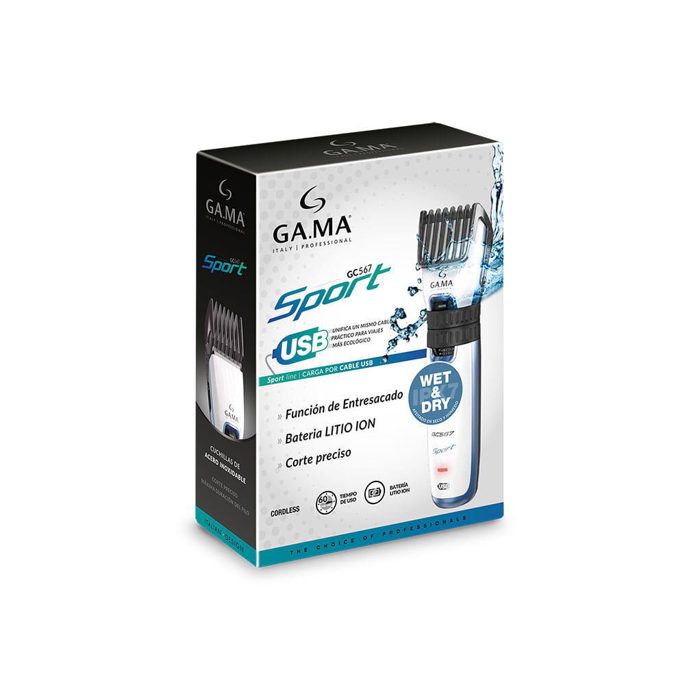Clipper Gama Gama Gc 567 Sport: Rendimiento Impecable En Seco Y Húmedo