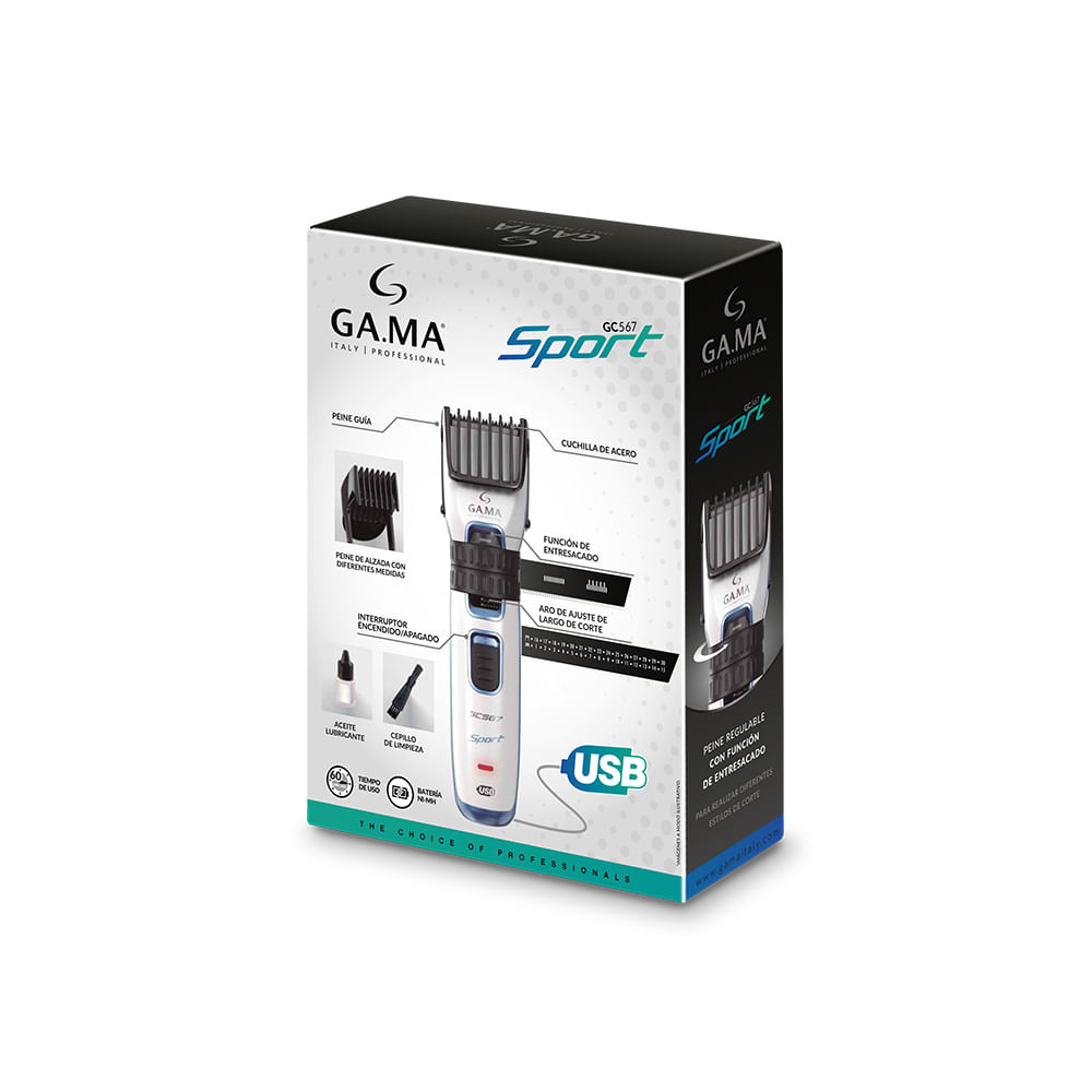 Clipper Gama Gama Gc 567 Sport: Rendimiento Impecable En Seco Y Húmedo