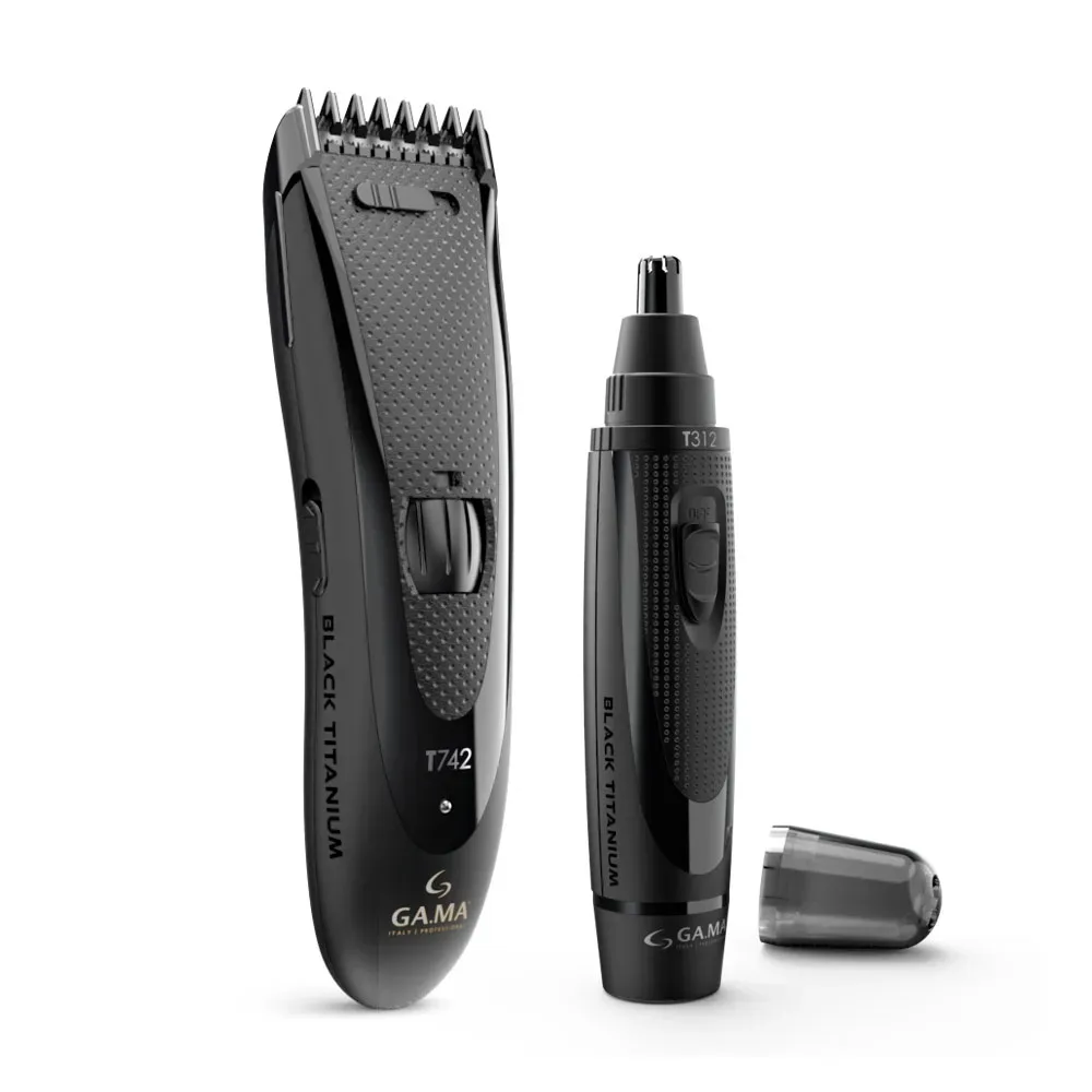 Pack Gama Titanium T744 - Clipper Y Nose Trimmer