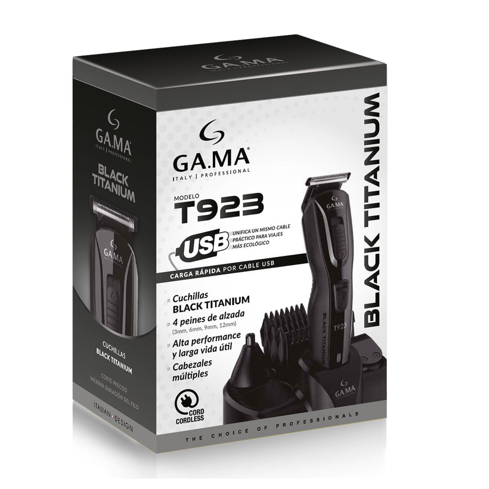 Cortadora Gama Multiset Titanium T923 - Cuchilla De Titanio