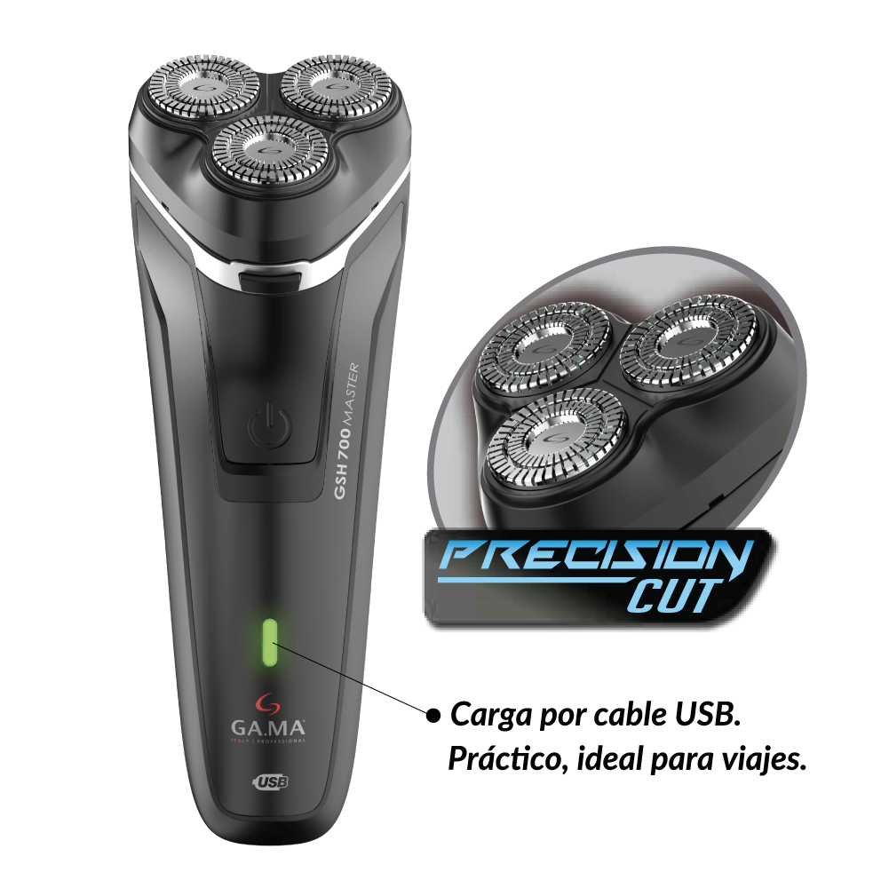 Gama Italy Afeitadora Sh 700 Master Usb