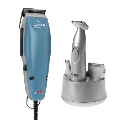 Set Ga.Ma Cortapelo Pro 8.2 Y Trimmer 6 En 1 A Pilas