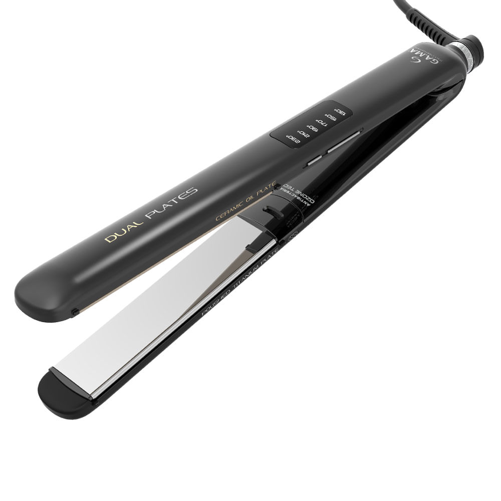 Plancha Digital Ga.Ma Cp14 Led Ozono Dual Plates