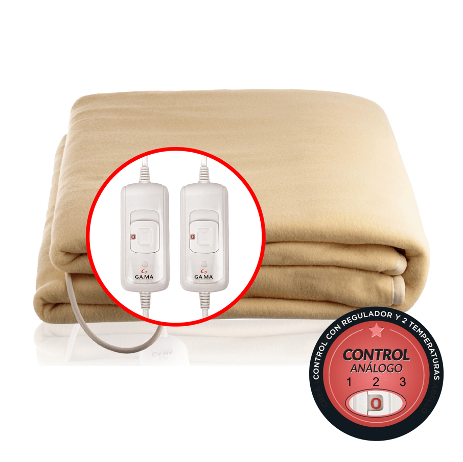 Calienta Camas Ga.Ma Fleece 2 Plazas