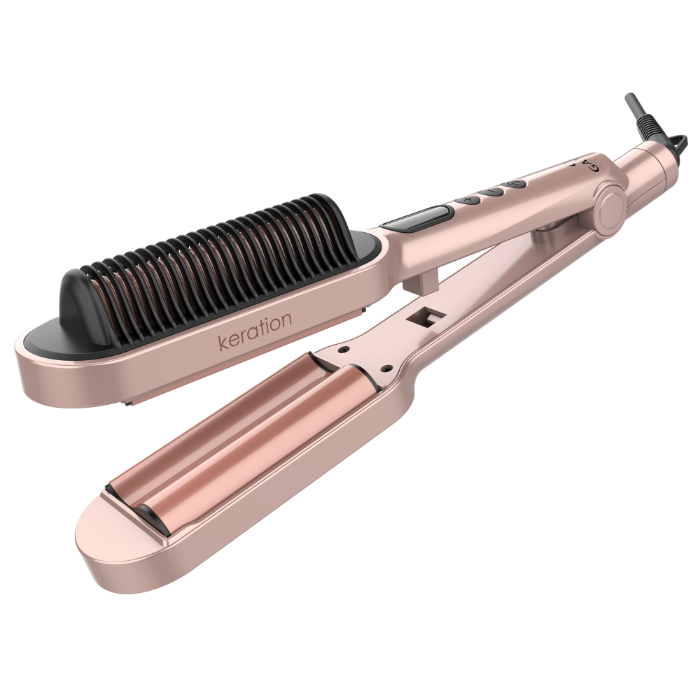 Rizador Gama Gama Waver &amp Brush Ondula Y Alisa