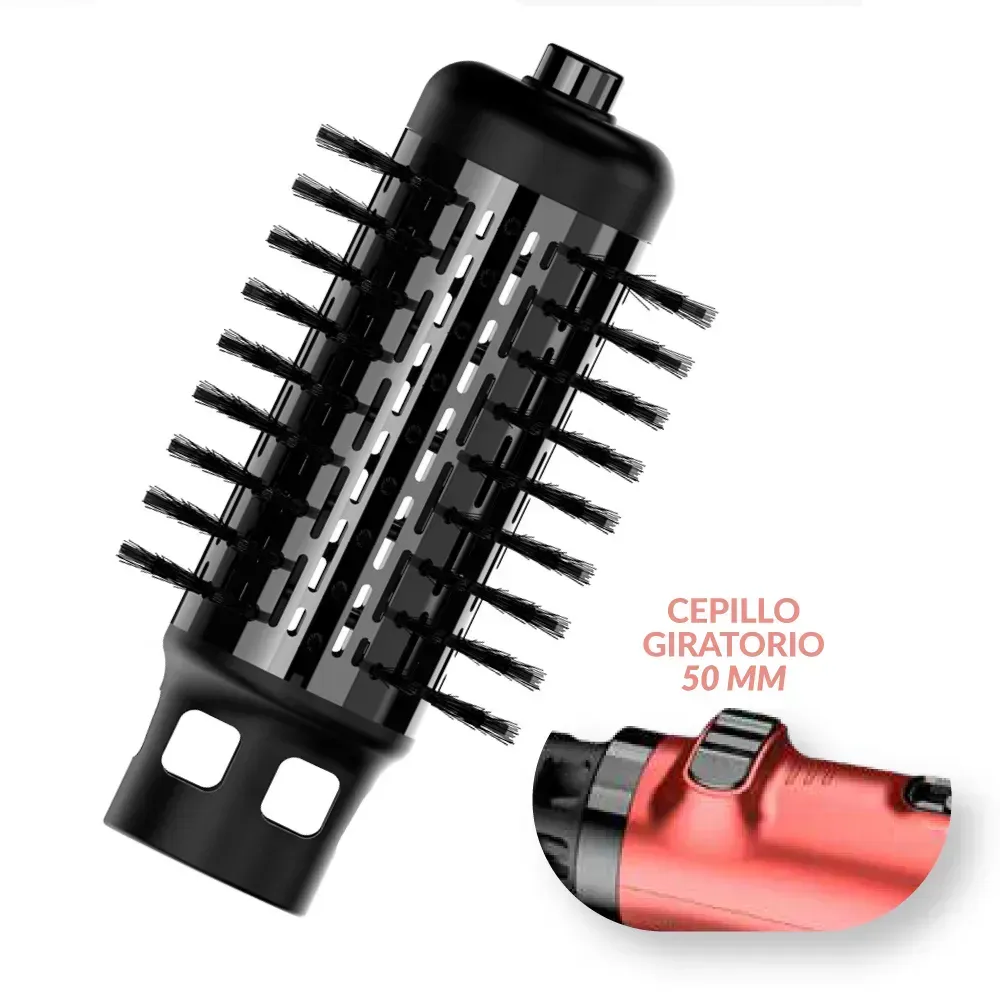 Cepillo Secador Rotativo Gama 3 En 1 - Modelador Turbo Ion 2600