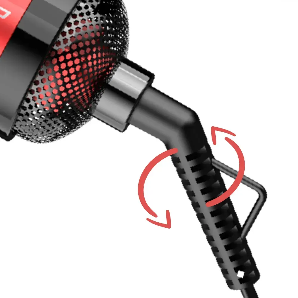 Cepillo Secador Rotativo Gama 3 En 1 - Modelador Turbo Ion 2600