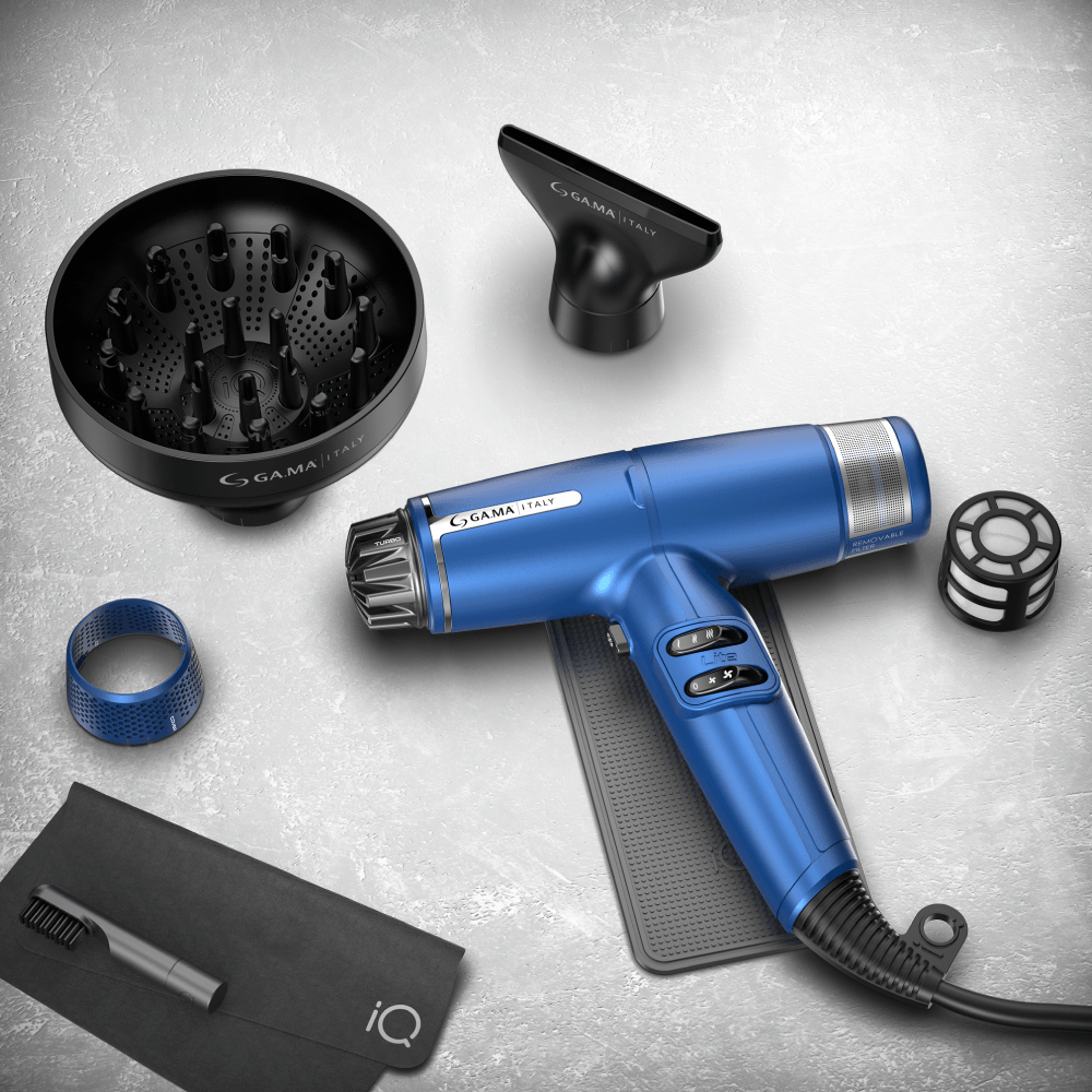 Secador Ga.Ma Professional Iq Lite - Blue