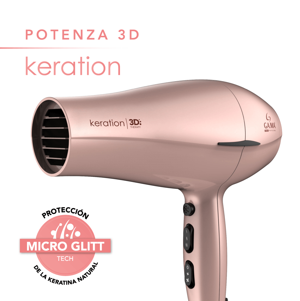 Gama Italy Secador Ac Diva Keration 3D Ion Plus
