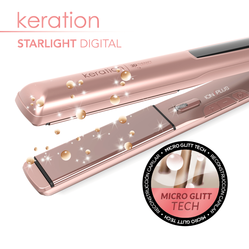 Gama Italy Plancha Digital Starligth Iht Ion Plus Keration