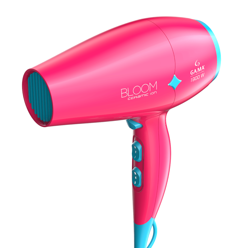 Gama Italy Secador Diamond Bloom - Rosa